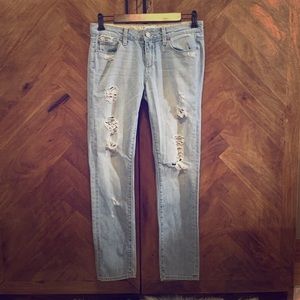 Distressed Paige Jeans